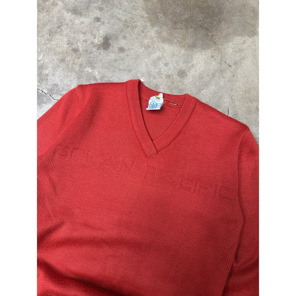 Vintage 70s 80s Ocean Pacific OP Weather Wear Sweater Mens M Red Retro Surf
